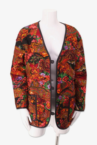 1970s Colorful Patchwork Chore Jacket Selected By Ritual Vintage