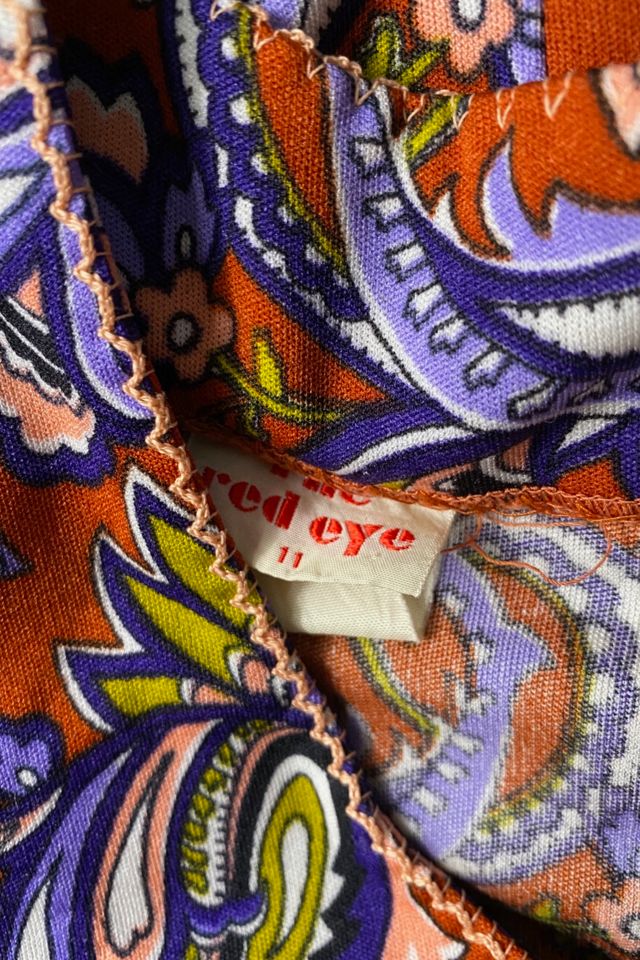 1970s Paisley Prairie Dress Selected By Ritual Vintage #3