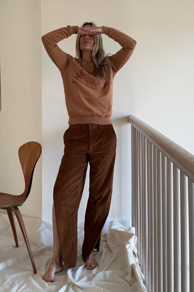 KA.TL.AK Restructured Brown Corduroy Pants #3