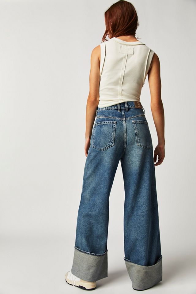 We The Free Final Countdown Cuffed Low-Rise Jeans