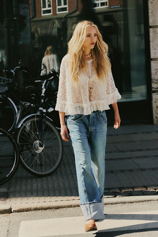 We The Free Final Countdown Cuffed Low-Rise Jeans