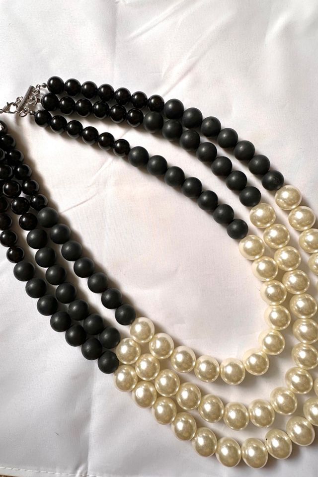 1980s Faux Pearl Necklace Selected by Cherry #1