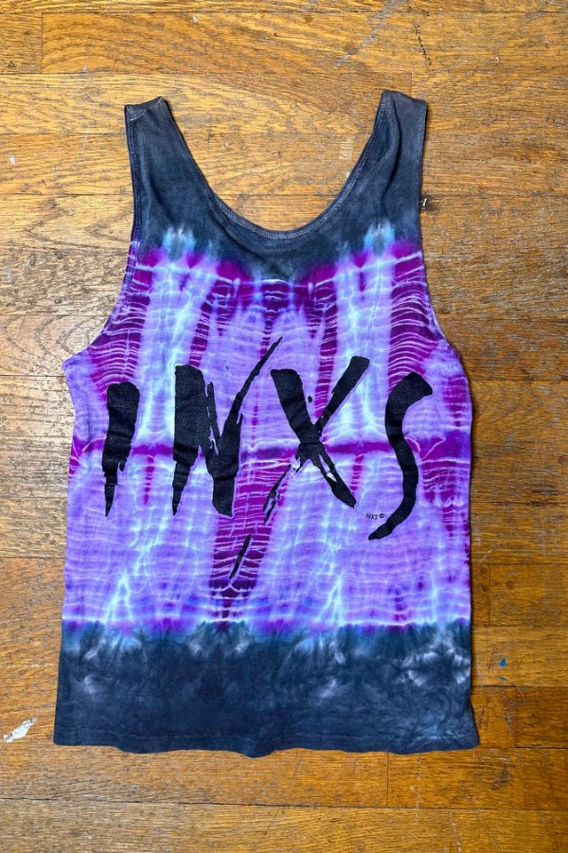 1980s Tie Dye INXS Tank Selected by Cherry #1