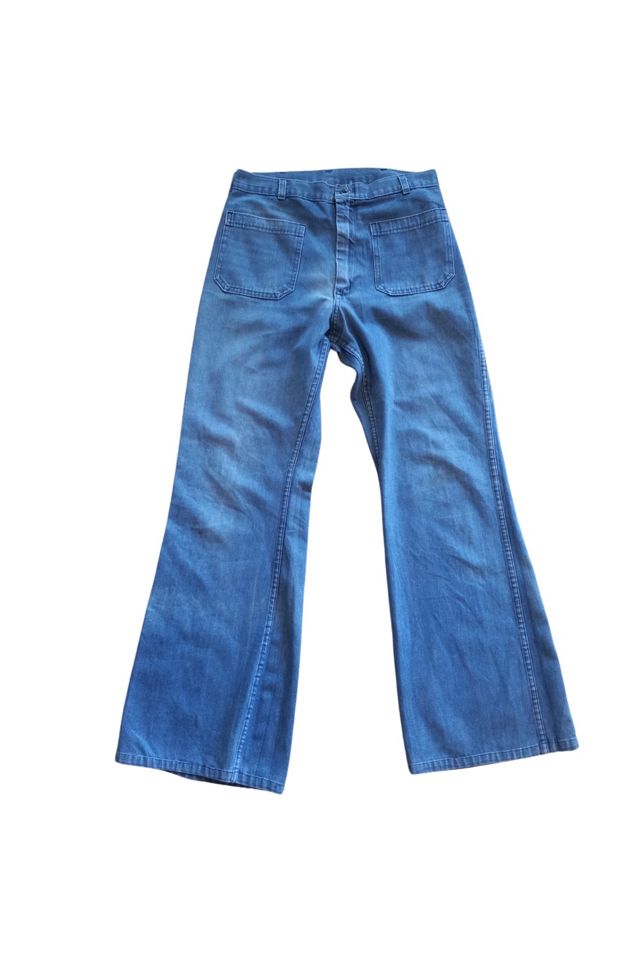 Vintage 1970s Navy Bellbottoms Selected By The Holding Company | Free ...