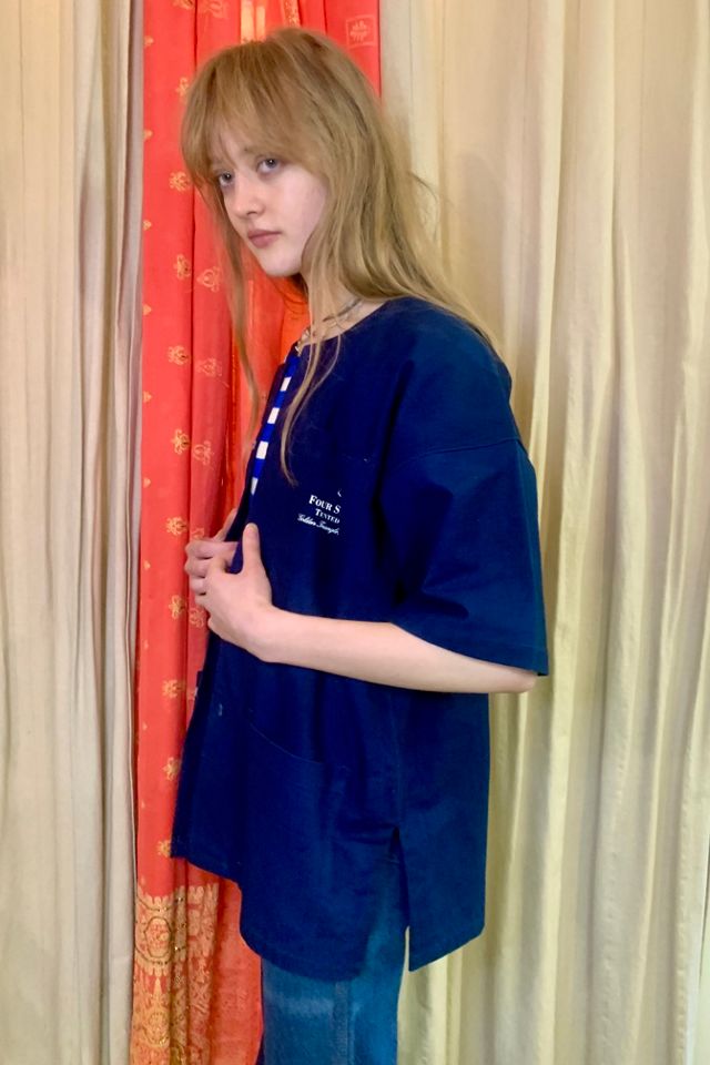 Vintage Four Seasons Thailand Uniform Denim Jacket Selected by Nomad Vintage #1