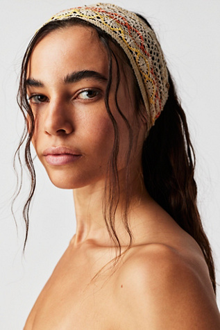 Wide Crochet Headband Free People UK