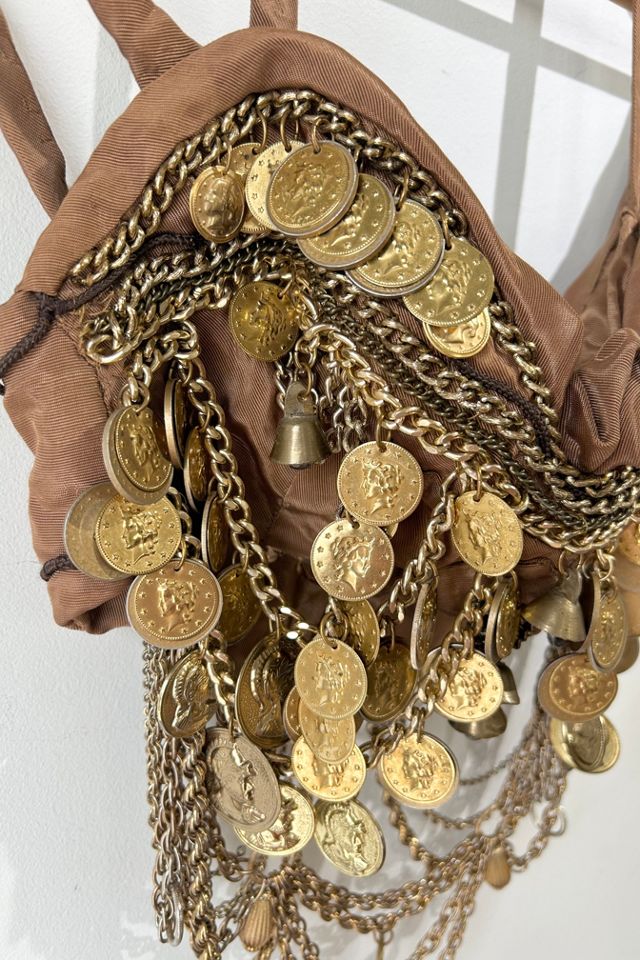 Vintage Bustier With Gold Coins and Chains Selected by The Curatorial Dept. #2