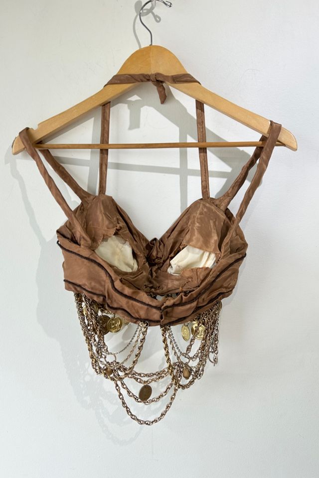 Vintage Bustier With Gold Coins and Chains Selected by The Curatorial Dept. #3