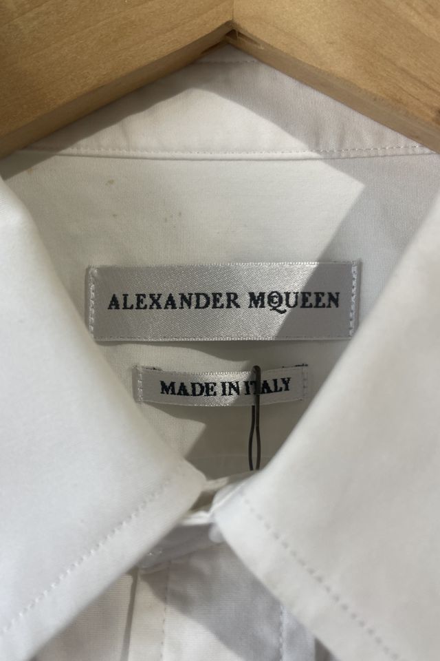 Alexander McQueen White Tuxedo Shirt Selected by The Curatorial Dept. #2