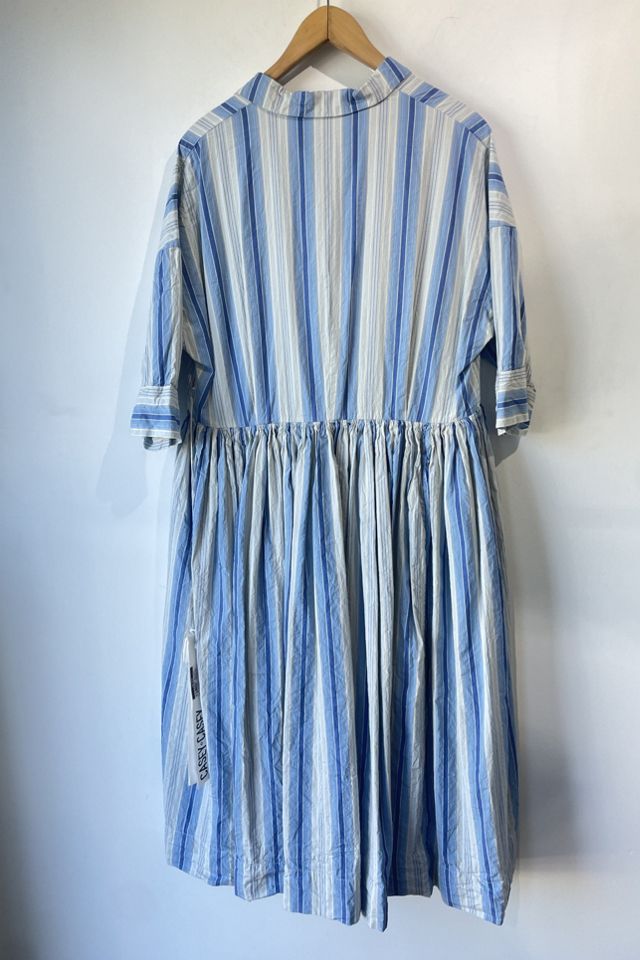 Casey Casey Blue Striped Dress Selected by The Curatorial Dept. #1