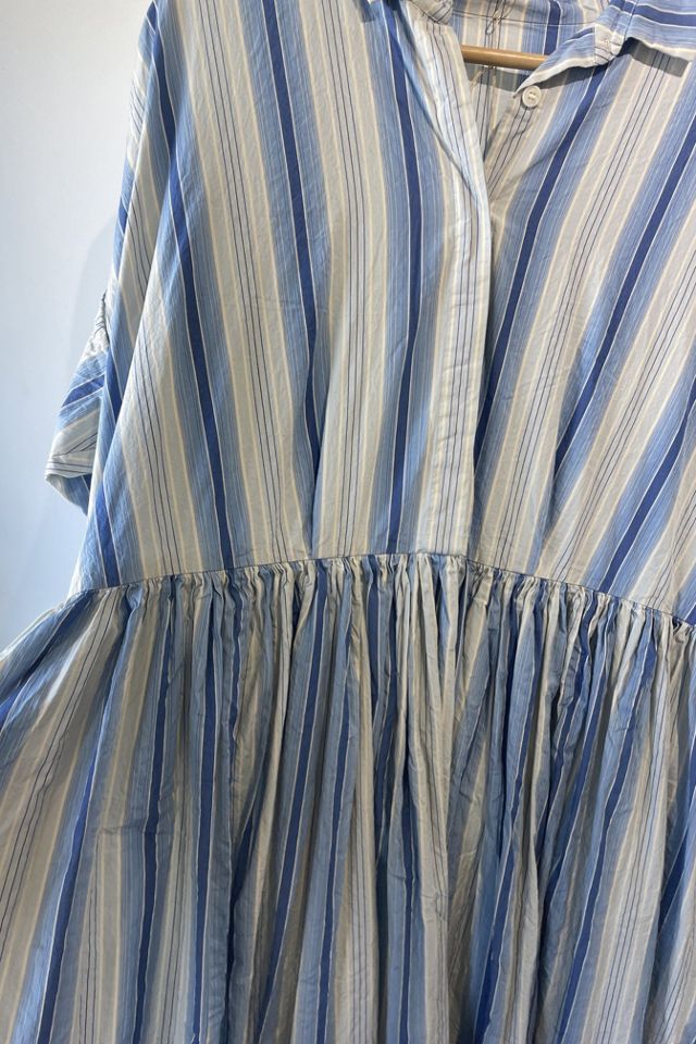 Casey Casey Blue Striped Dress Selected by The Curatorial Dept. #3