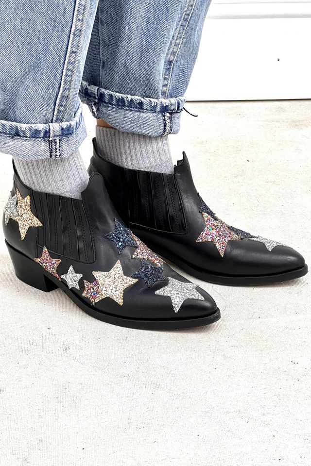 Chiara ferragni glitter boots hotsell