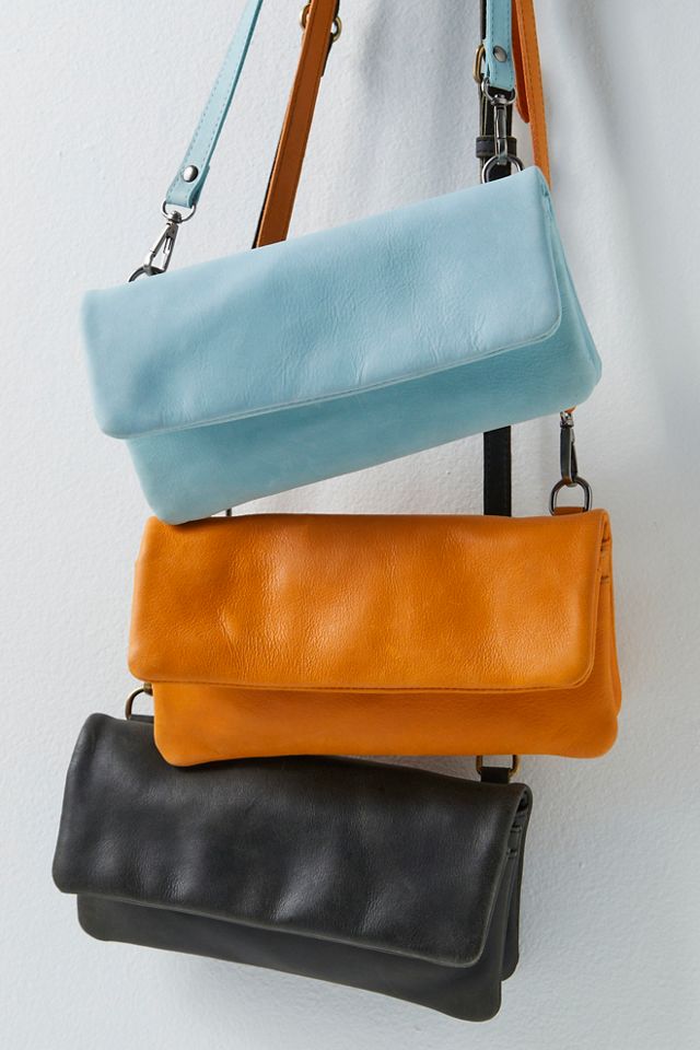 Teal All-For-One Leather Bag