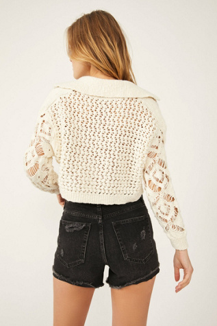 CARDIGAN CROPPED - LIYA pour FEMME