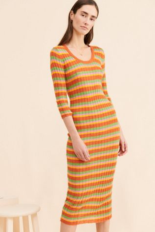 Lisa Says Gah Malfa Midi Dress