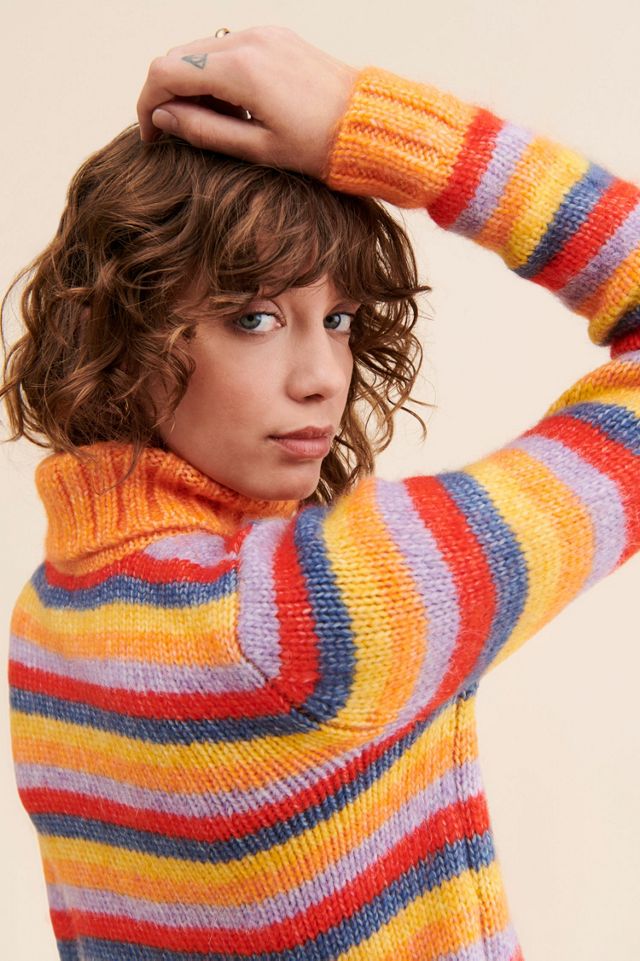 Wrangler Plush Striped Sweater #2