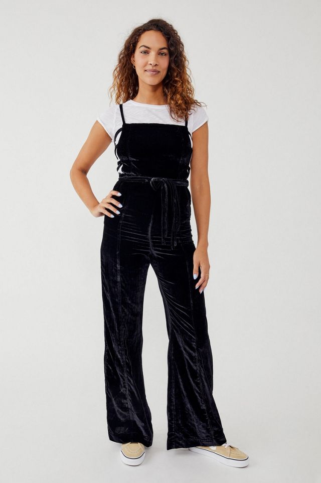 Velvet overalls cheap