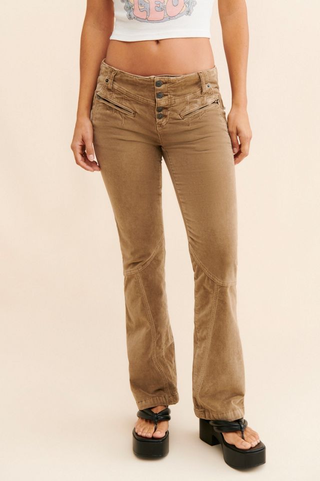 Hit Back Slim Flare Pants #3