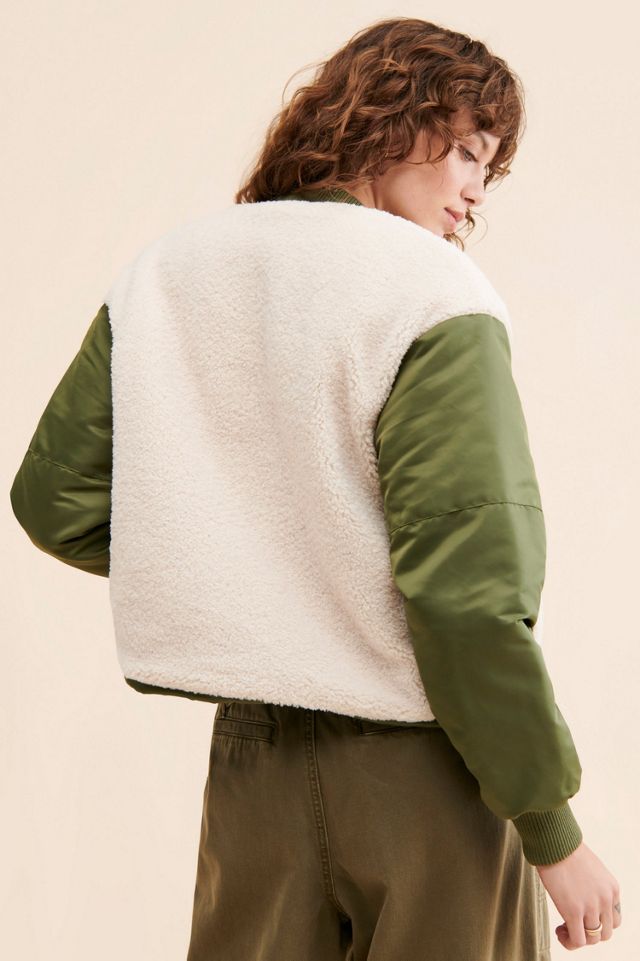 ASTR the Label Tegan Mixed Media Jacket #1
