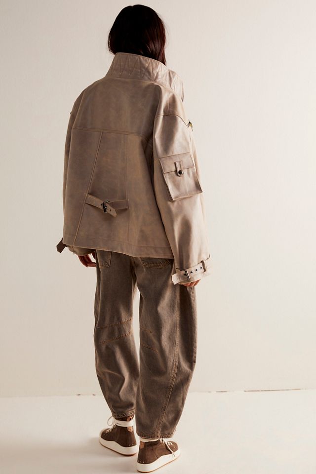 Free People Skyline Leather Jacketレザージャケット We The Free Skyline Leather Jacket | Free People