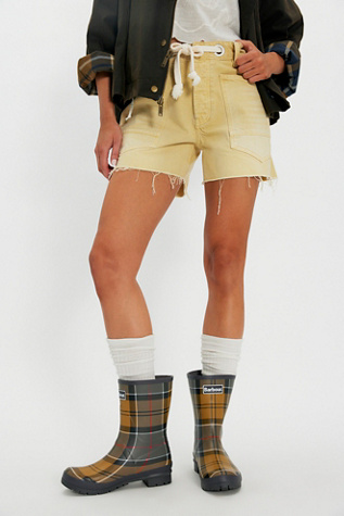 Barbour Banbury Boots at Free People in Yellow, Size: US 7