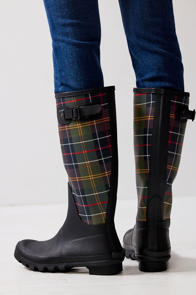 Tartan plaid outlet boots