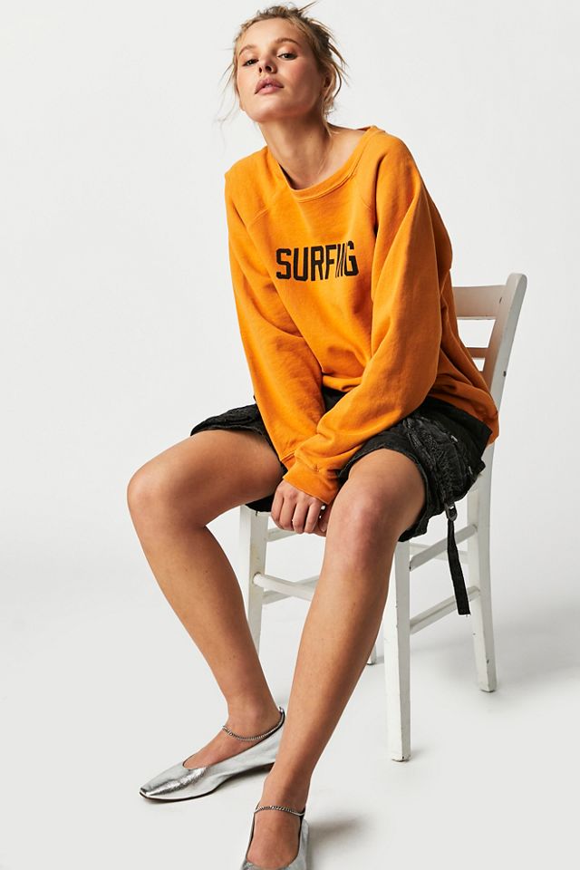 Free people cheap surf city pullover