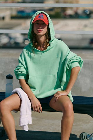 Best Of Hoodie by FP Movement at Free People, Bright Jade, M