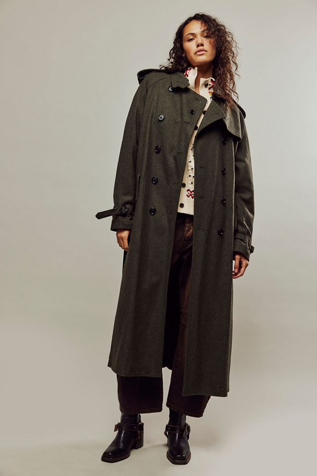 Denimist Oversized Trench Coat | Free People