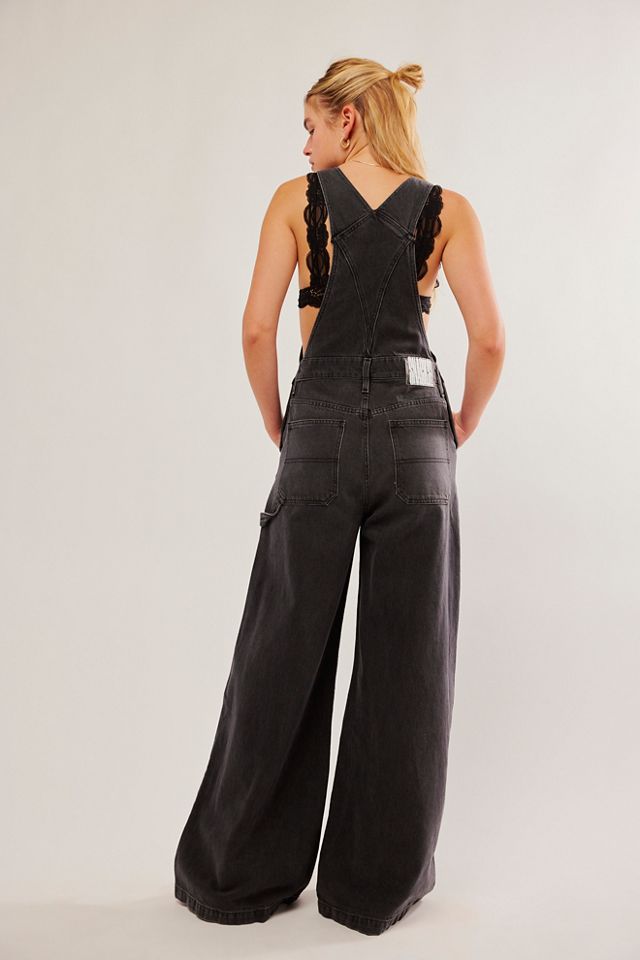 Snacks! by MOTHER The Sugar Cone Heel Overalls #1