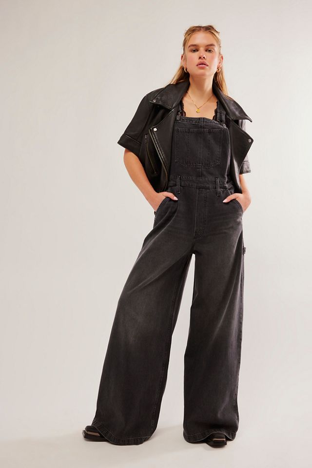 Snacks! by MOTHER The Sugar Cone Heel Overalls #2