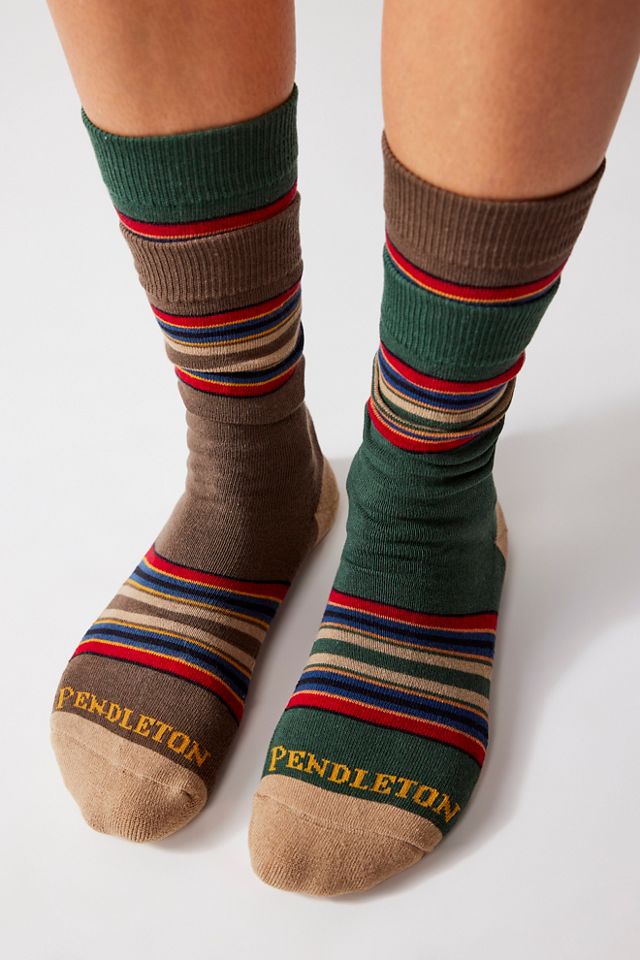Pendleton 2 Pack Yakima Stripe Socks #1
