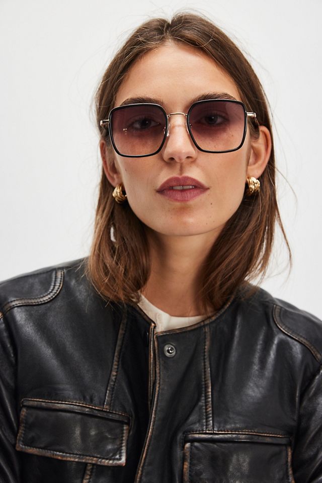 Lunettes de Soleil Carrées Beau #1
