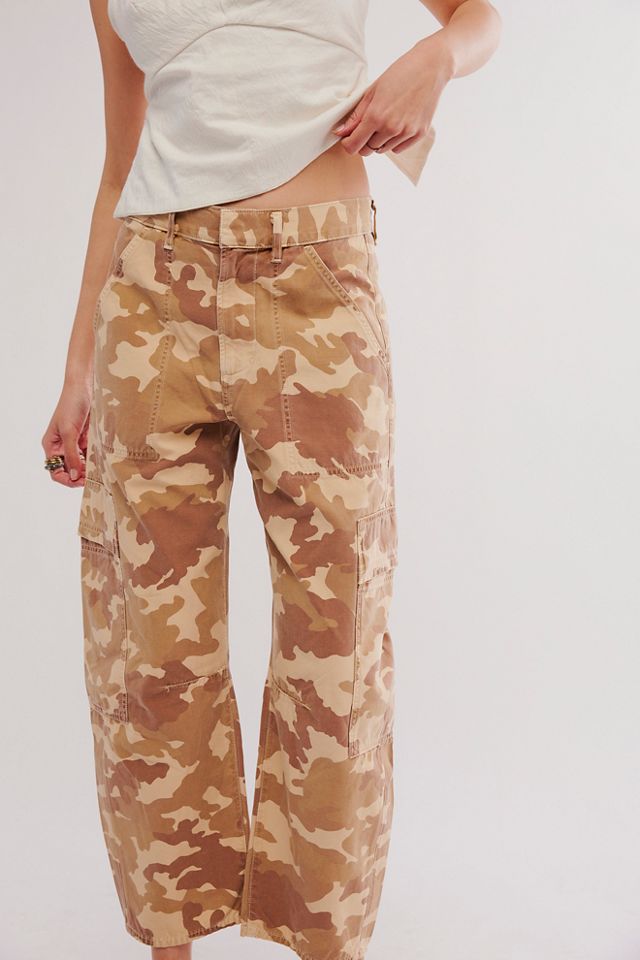 Citizens of Humanity Marcelle Low-Slung Cargo Trousers | Free People UK