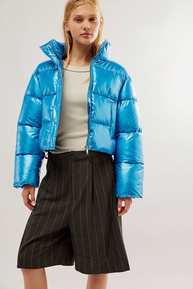 APPARIS Kat Vinyl Puffer Jacket | Free People