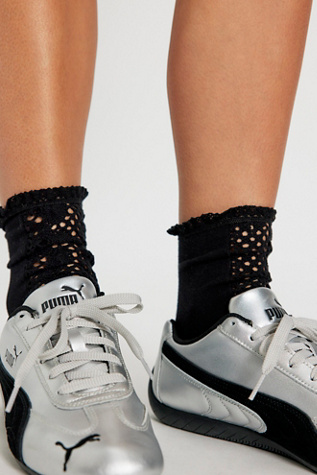 Rubies Crochet Socks at Free People in Black