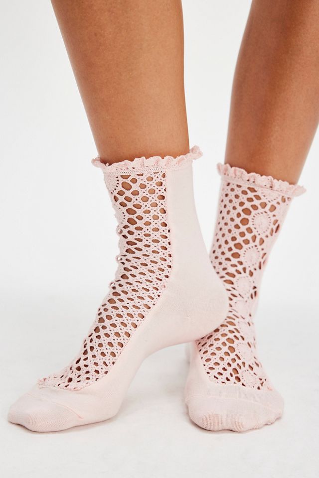 Rubies Crochet Socks #1