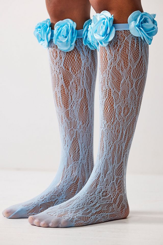 Lace Ring A Roses Socks