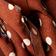 Brown And White Polka Dot