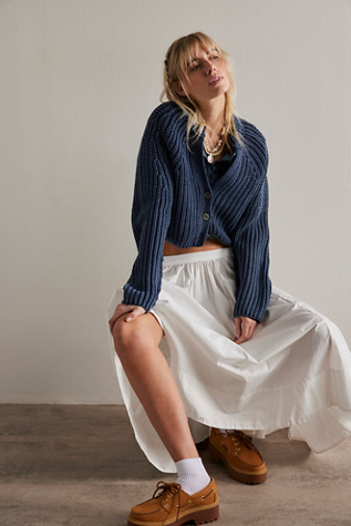 Sweet Nothing Cardi at Free People in Navy, Size: Small