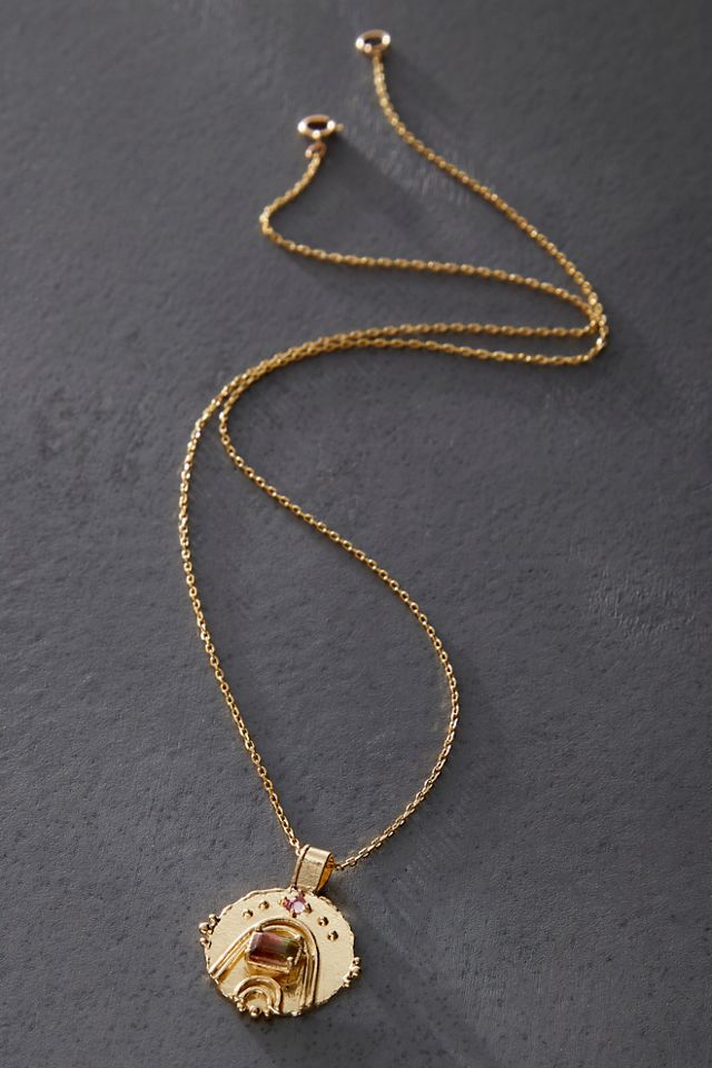 Free people zodiac on sale necklace