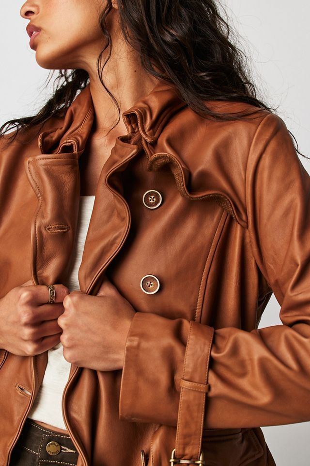 Veste en cuir Wire #2