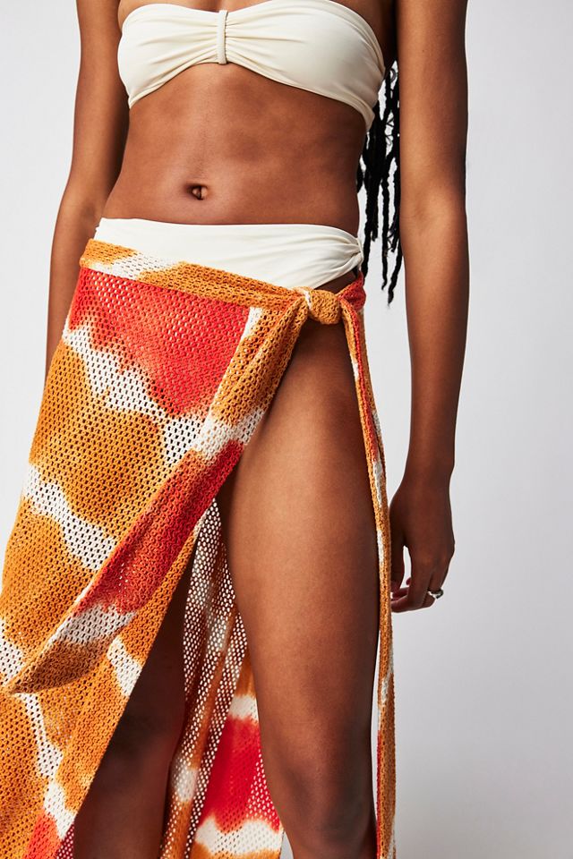 BOTEH Citrine Net Wrap Skirt #2