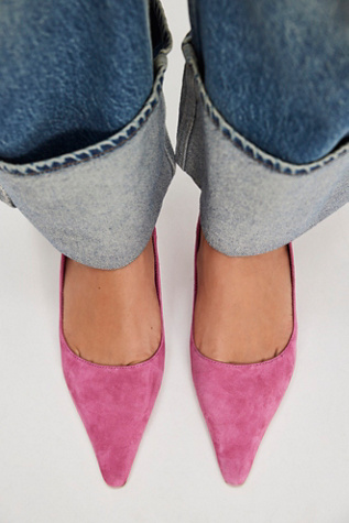 Bianca Sling Heels by Sam Edelman at Free People in Pink, Size: US 8
