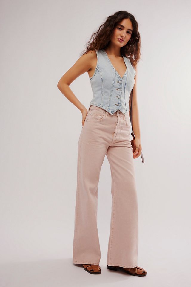 Buy Citizens Of Humanity Beverly Slouch Leather Trousers Pants