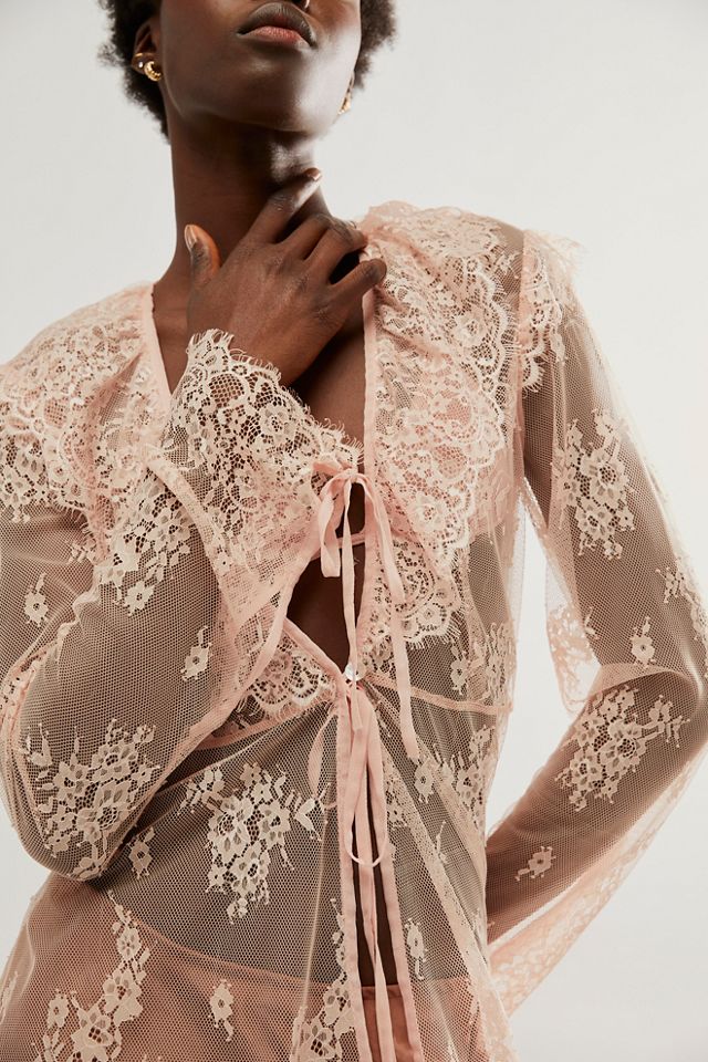 Nigel Preston Juliette Lace Ruffle Top #2