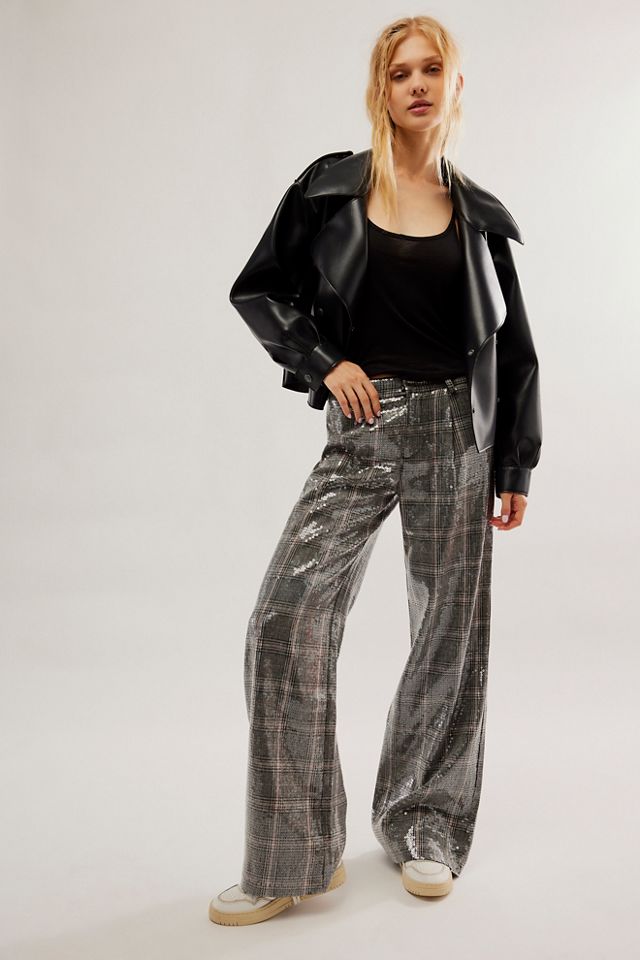 Lizzy Low Rise Flared Trousers – Retrofete