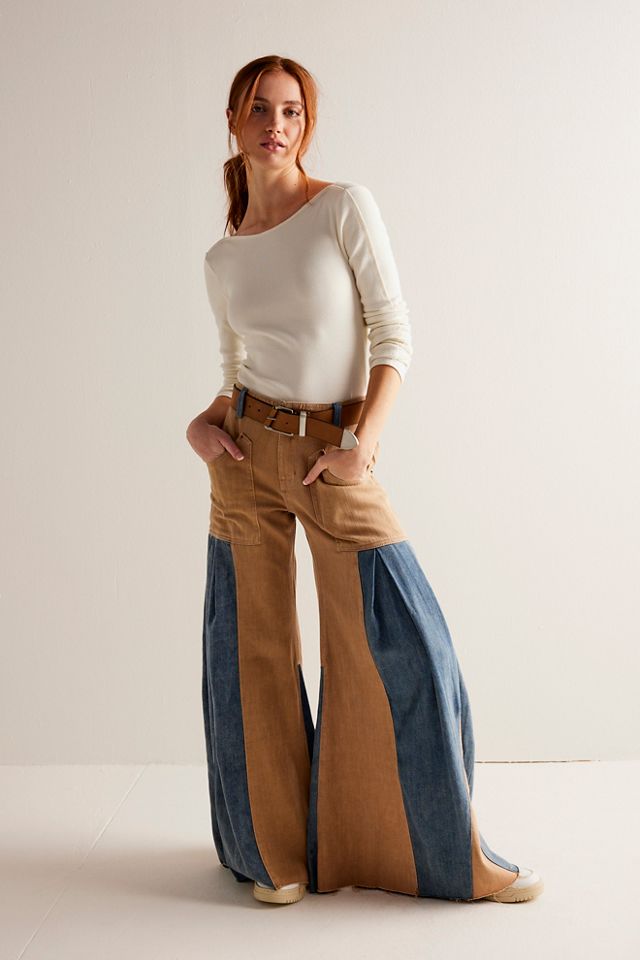 We The Free Rebel Wide Flare Jeans #3