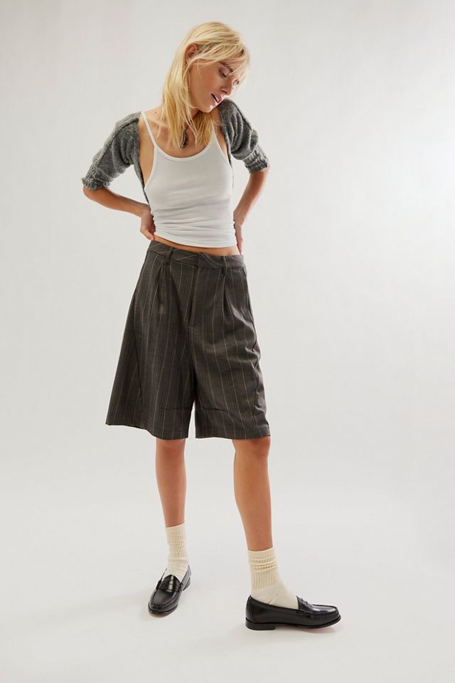 Free people sale bermuda shorts