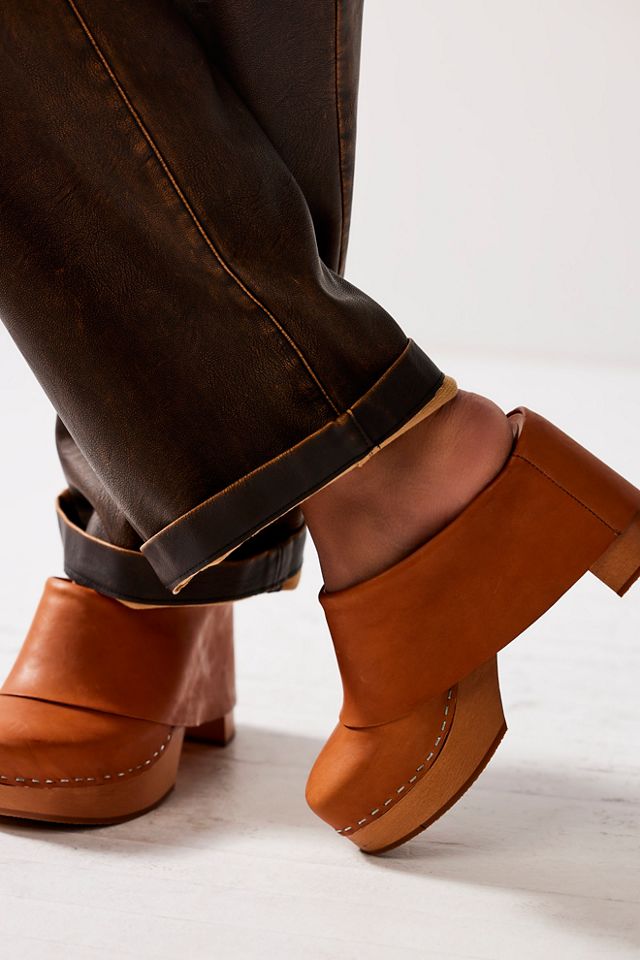 Swedish Hasbeens Top Covered Clogs #1